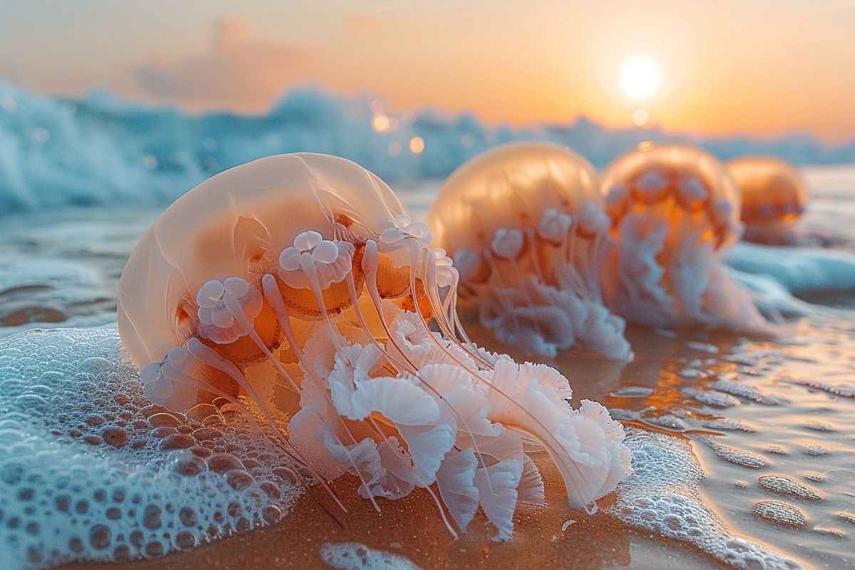 Profitez de la plage sans crainte des méduses : astuces pour les éviter et soigner leurs piqûres