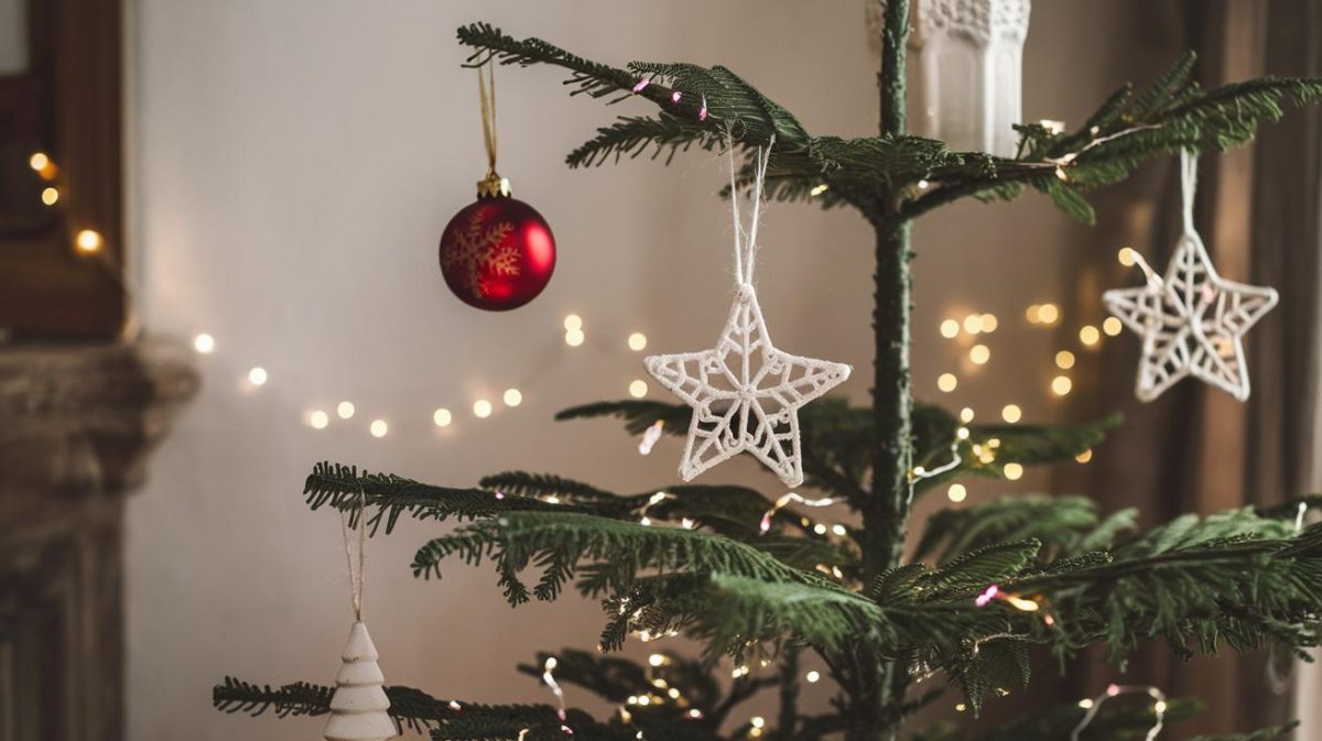 Comment fabriquer un sapin de Noël décoratif quand on est pressé