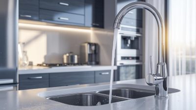 Le mitigeur de cuisine : une solution pratique pour économiser l'eau et l'argent